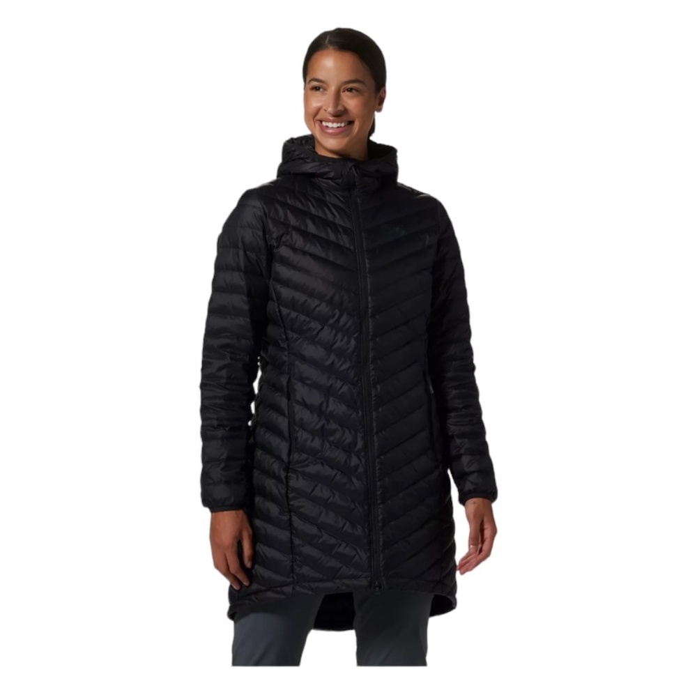 NWT Mountain Hardwear Woman’s Glen Alpine Down Parka Black Size S/P
